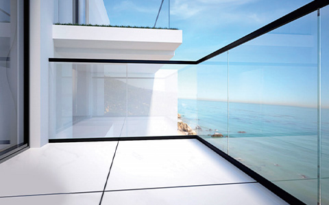 陽臺玻璃欄桿預(yù)埋的正確方法