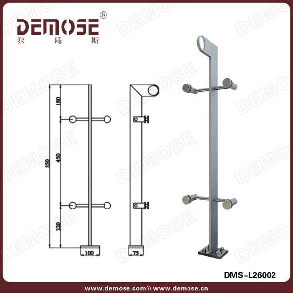 不銹鋼陽臺護(hù)欄立柱 不銹鋼陽臺護(hù)欄立柱