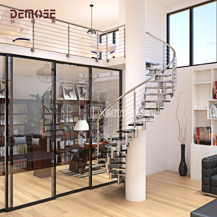 旋轉(zhuǎn)樓梯工程案例