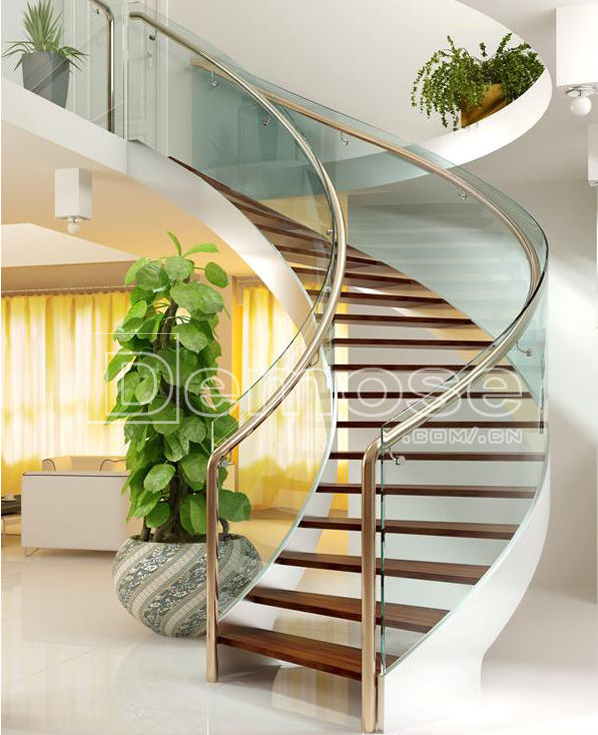 別墅弧形樓梯設(shè)計的審美表達(dá)