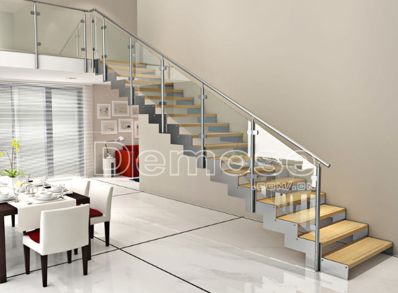 利用不銹鋼樓梯扶手打造簡約現(xiàn)代風(fēng)格的樓梯