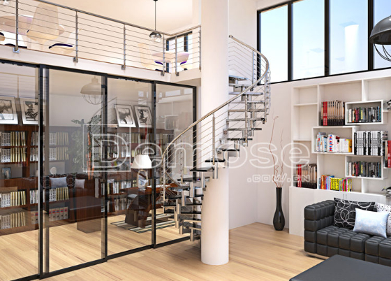 旋轉(zhuǎn)樓梯的靈活性與可定制化設(shè)計(jì)