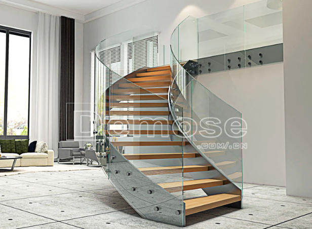 弧形樓梯和直形樓梯那個(gè)占空間？