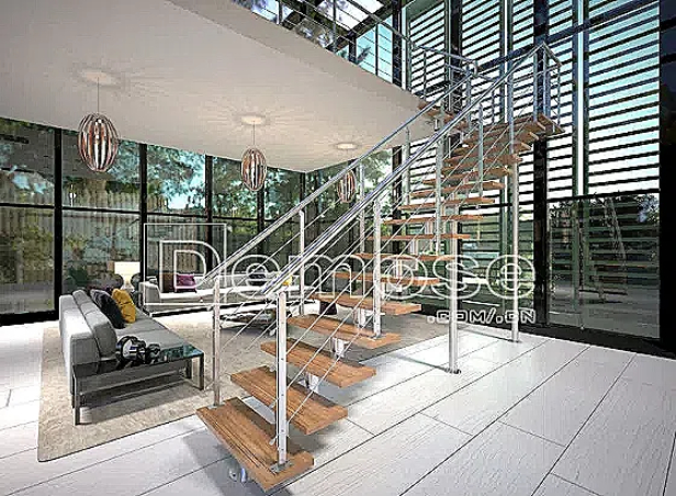 復(fù)式不銹鋼樓梯：現(xiàn)代家居的優(yōu)雅之選