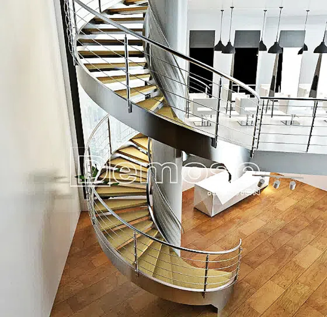 旋轉樓梯的優(yōu)缺點：設計美學與實用考量的交織