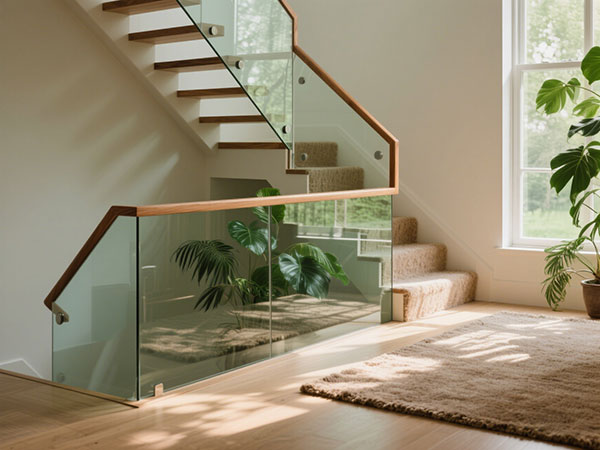 帶玻璃面板的樓梯:現(xiàn)代空間的通透美學(xué)與安全設(shè)計(jì)