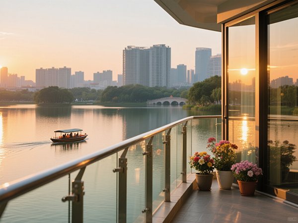 佛山狄姆斯無(wú)邊框玻璃陽(yáng)臺(tái)欄桿：極簡(jiǎn)美學(xué)與安全性能的巔峰融合?