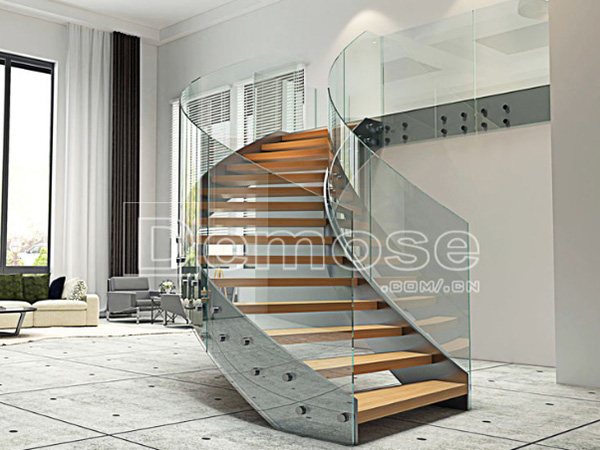 弧形樓梯設(shè)計(jì)：優(yōu)雅與功能的完美結(jié)合